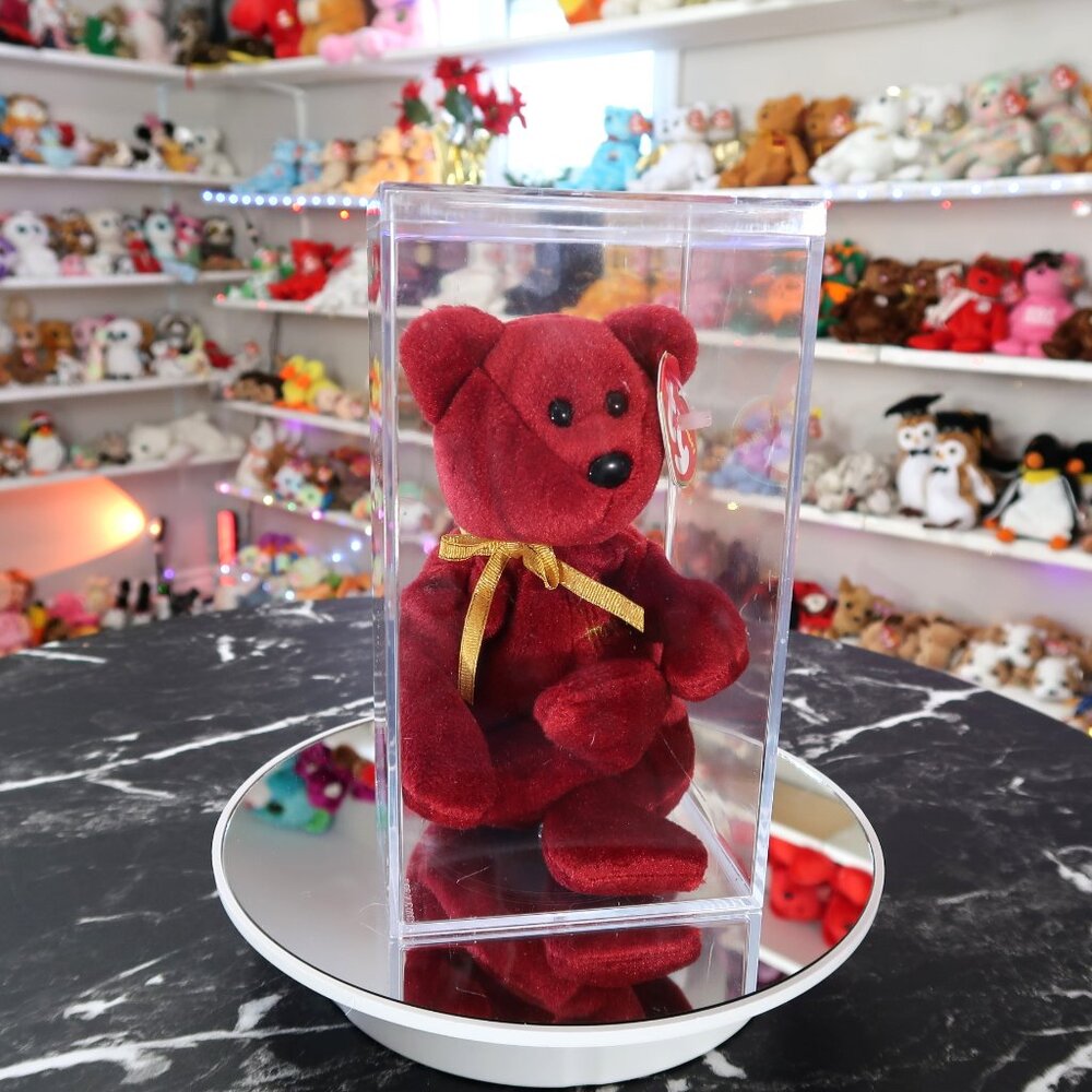 TY Beanie Baby - Omnibus‎ the Bear (I Love Harrods UK Exclusive) | MWMT New Mint